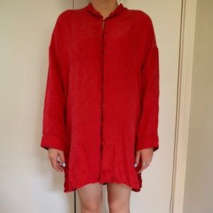 Treesha 100% silk kimono